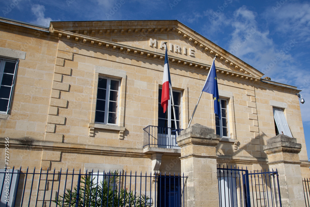 Collectivités territoriales façade mairie